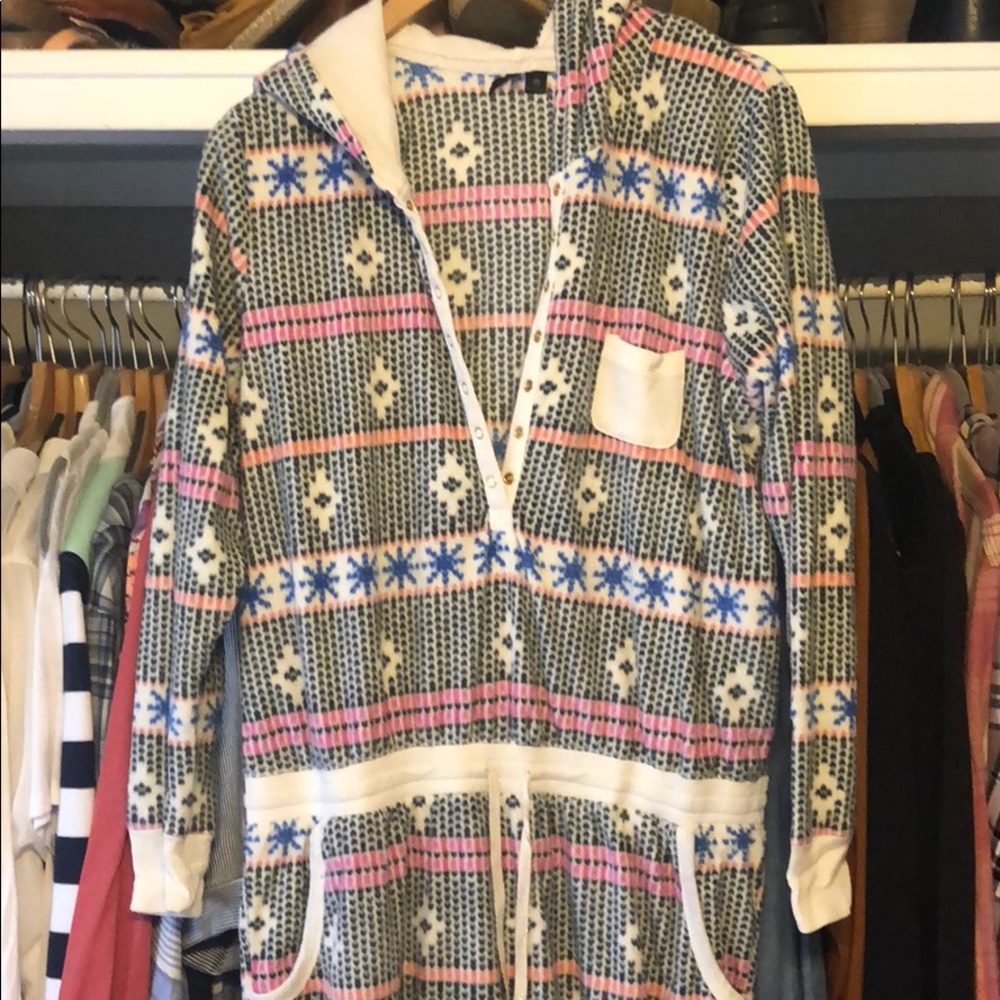 Fleece onesie romper by Kenzie